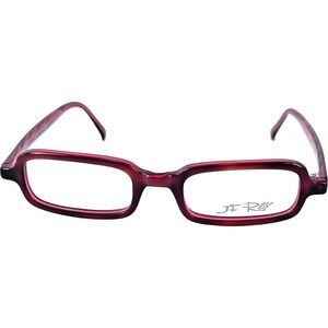 JF Rey J4405 Unisex Eyeglass Frame 53 594 Burgundy